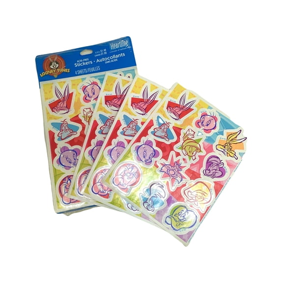 Looney Tunes Back in Action Tweety Bird in Paris Sticker Set (17 Stickers)