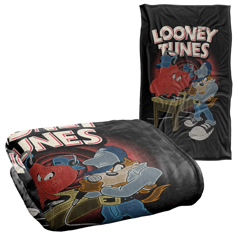 Looney Tunes Baby Blanket - 30x40 Inch Lightweight Fleece Throw For Infants & Toddlers