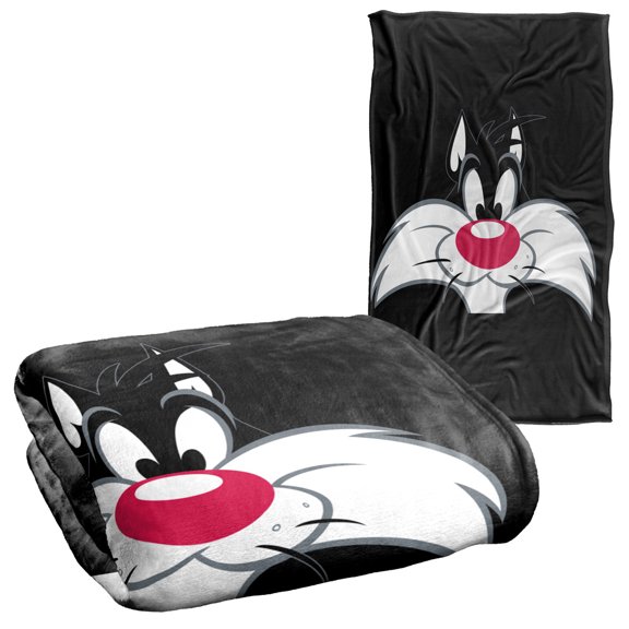 Looney Tunes Blanket, 36"x58", Sylvester Silky Touch Super Soft Throw