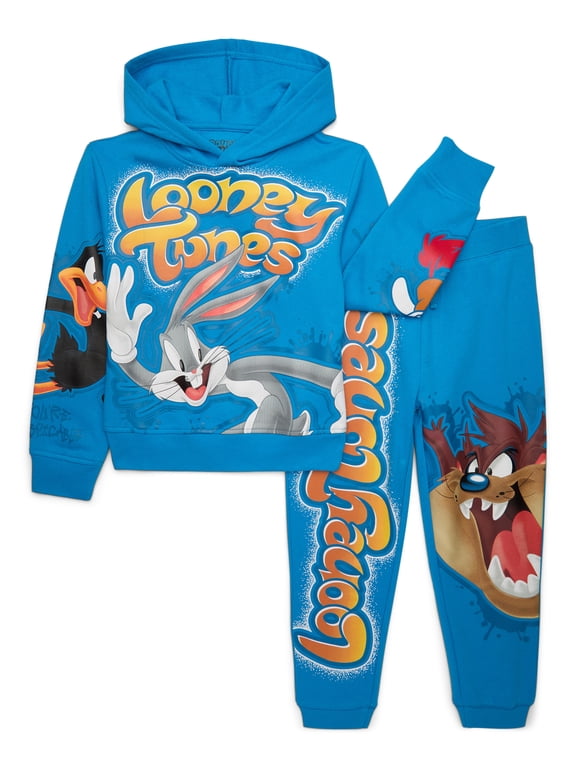 Boys Graphic Hoodie and Joggers Set, 2-Piece, Sizes 4-20