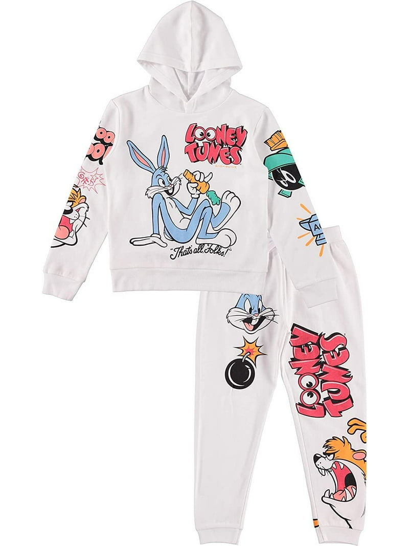 Looney Tunes Cartoon Characters Boys 4-16 Graphic Hoodie Looney Tunes Cartoon Characters Boys 4-16 Graphic Hoodie