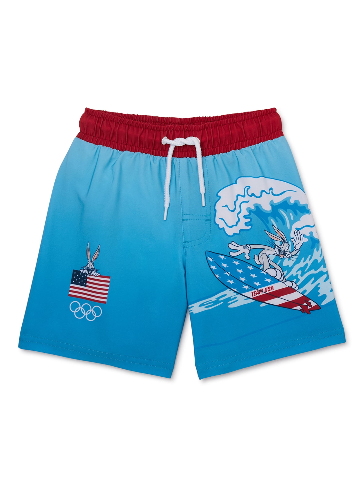Looney Tunes Boys Swim Trunks Sizes 4 16 Walmart looney-tunes-boys-swim-trunks-sizes-4-16-walmart