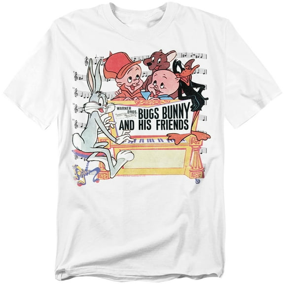Looney Tunes T-Shirt Bugs And Friends Unisex Graphic Tee For Men & Women
