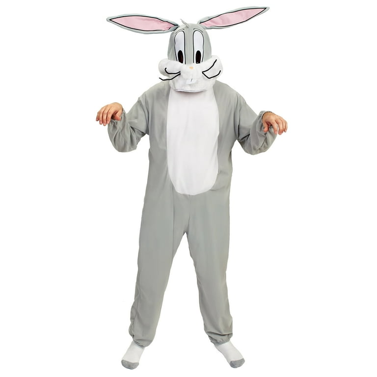 Bugs Bunny Adult Costume Big Head Looney Tunes Bugs Bunny Adult Costume Big Head Looney Tunes