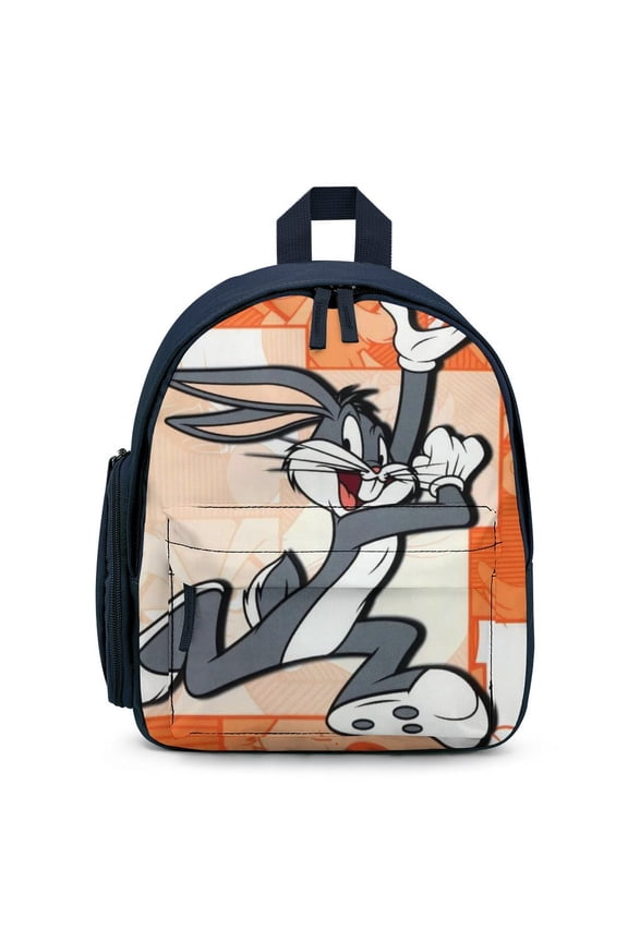 Looney Tunes Bugs Bunny Backpack Book Bags Casual Daypack for Travel Work Office