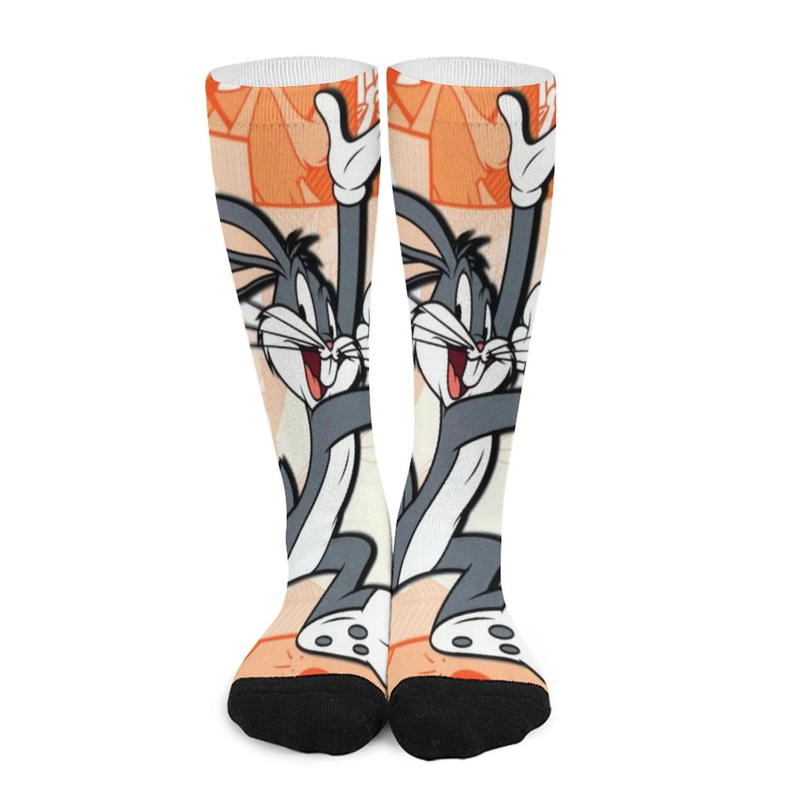 SOMVFCAG Looney Tunes Bugs Bunny Compression Socks for Women And Men - Best Support for Running, Athletic, Recover, Nurse, Travel