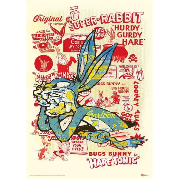 Looney Tunes (Bugs Bunny - Hare Tonic) MightyPrint™ Wall Art MP17240602