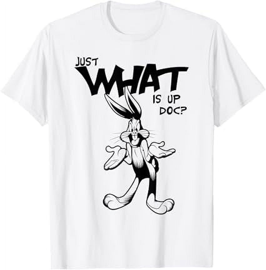 Looney Tunes Bugs Bunny Line Whats Up Doc Light TShirt