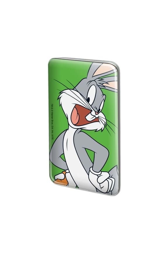 Looney Tunes Bugs Bunny Metal Rectangle Lapel Hat Pin Tie Tack Pinback
