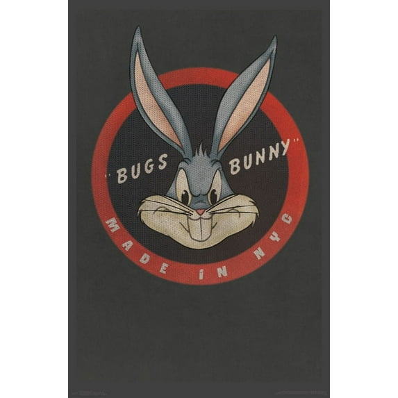 Looney Tunes - Bugs Bunny - NYC Wall Poster, 22.375" x 34"