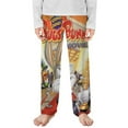 thumbnail image 1 of Looney Tunes Bugs Bunny Pajama Pants Sleep Pants Soft Elastic Waist PJ Bottoms Lounge Pants, 1 of 7