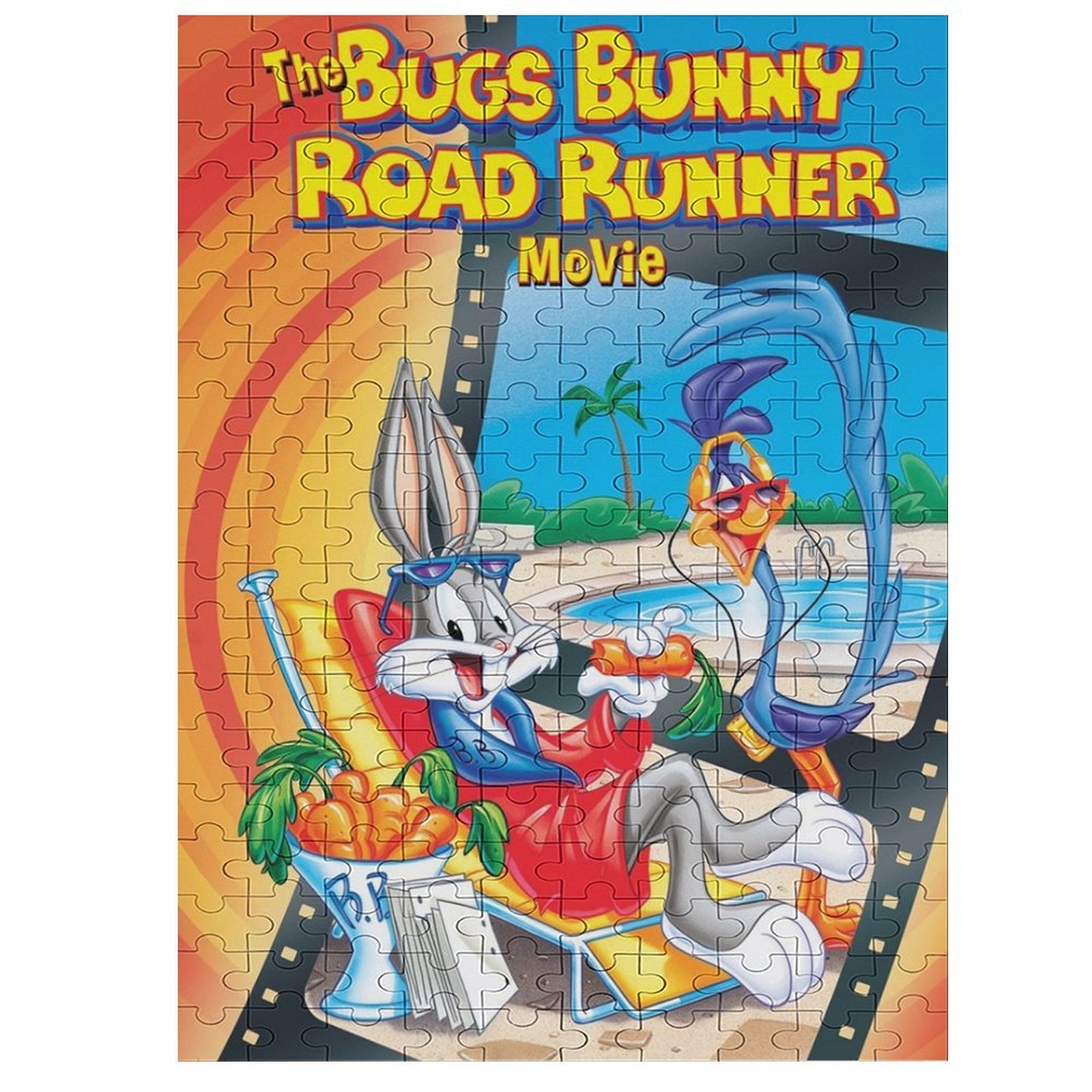Looney Tunes Bugs Bunny Puzzle - 200 PCS Jigsaw Puzzle - Walmart.com