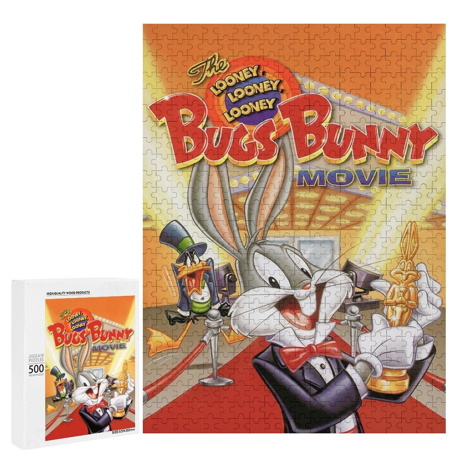 buggs bunny パズル Looney Tunes Bugs Bunny Puzzle - 300 PCS Jigsaw Puzzle - Walmart.com