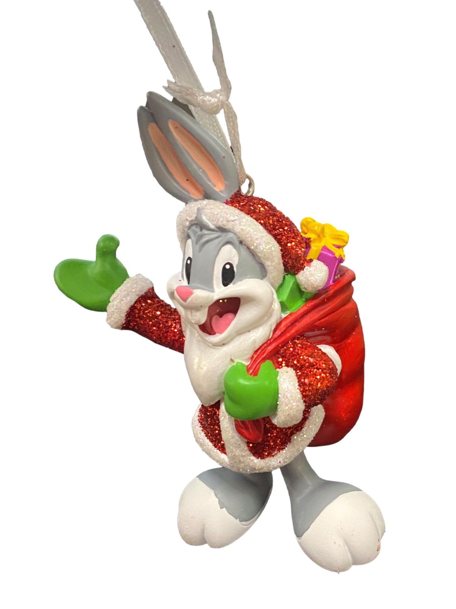 Looney Tunes Bugs Bunny Santa Christmas Tree Ornament #34