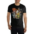 thumbnail image 1 of Looney Tunes Cartoon Group Mens Black Unisex T-Shirt, 1 of 5