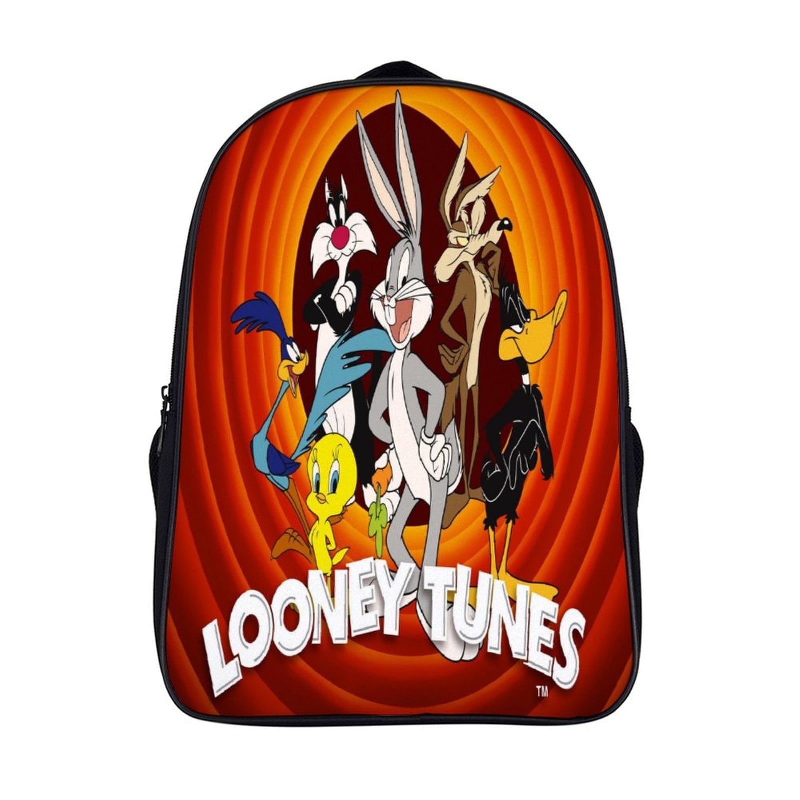 Looney Tunes Cartoons Backpack 16 Inch Bookbag Casual Daypack Travel ...