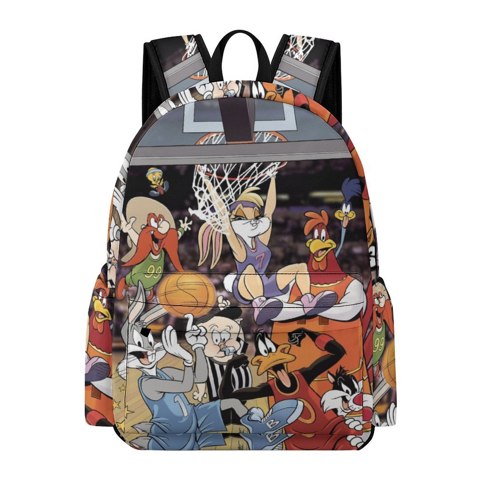 Looney Tunes Cartoons Backpack Bookbag Casual Daypack Travel Backpacks ...