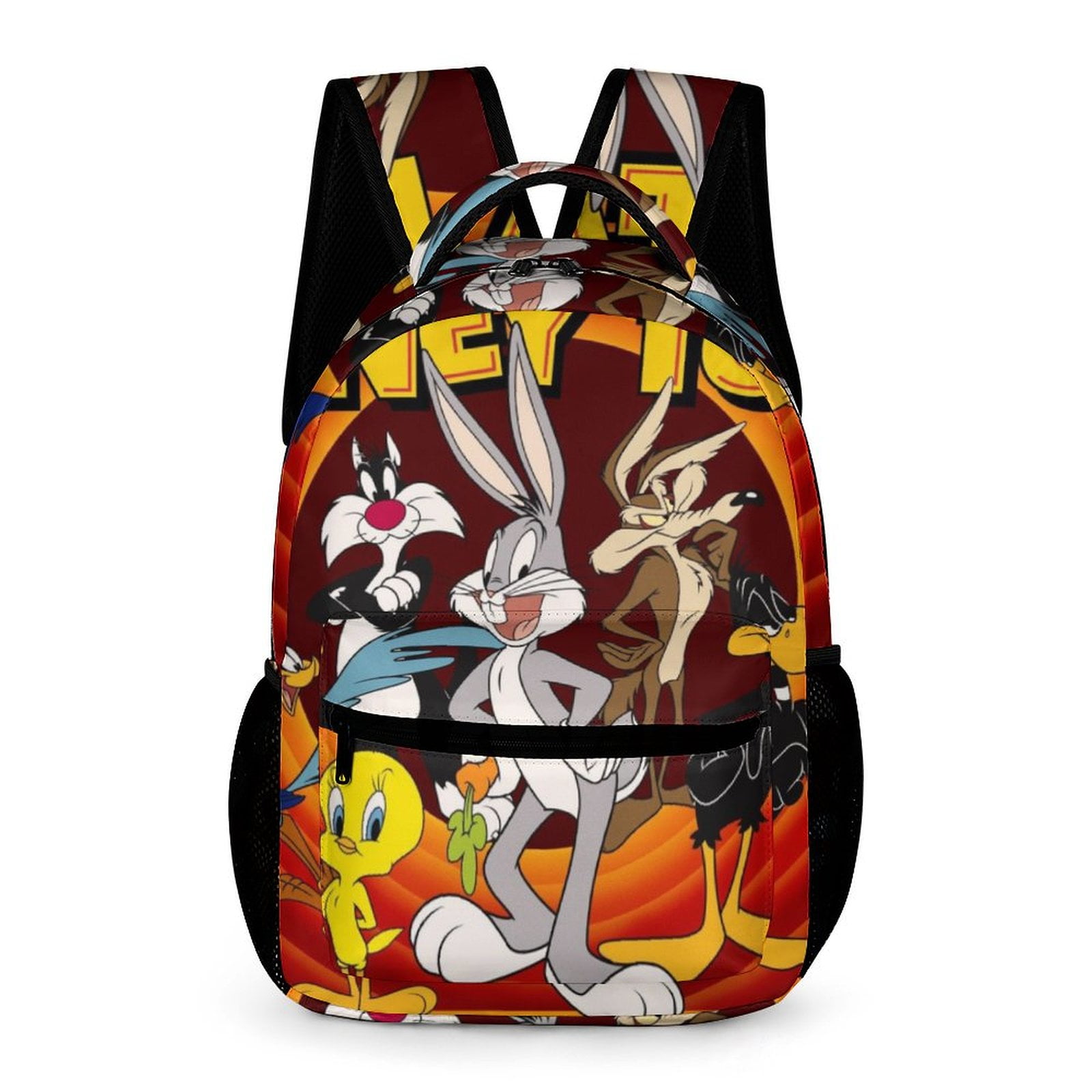 Looney Tunes Cartoons Backpacks Bookbag Casual Daypack Backpacks for ...