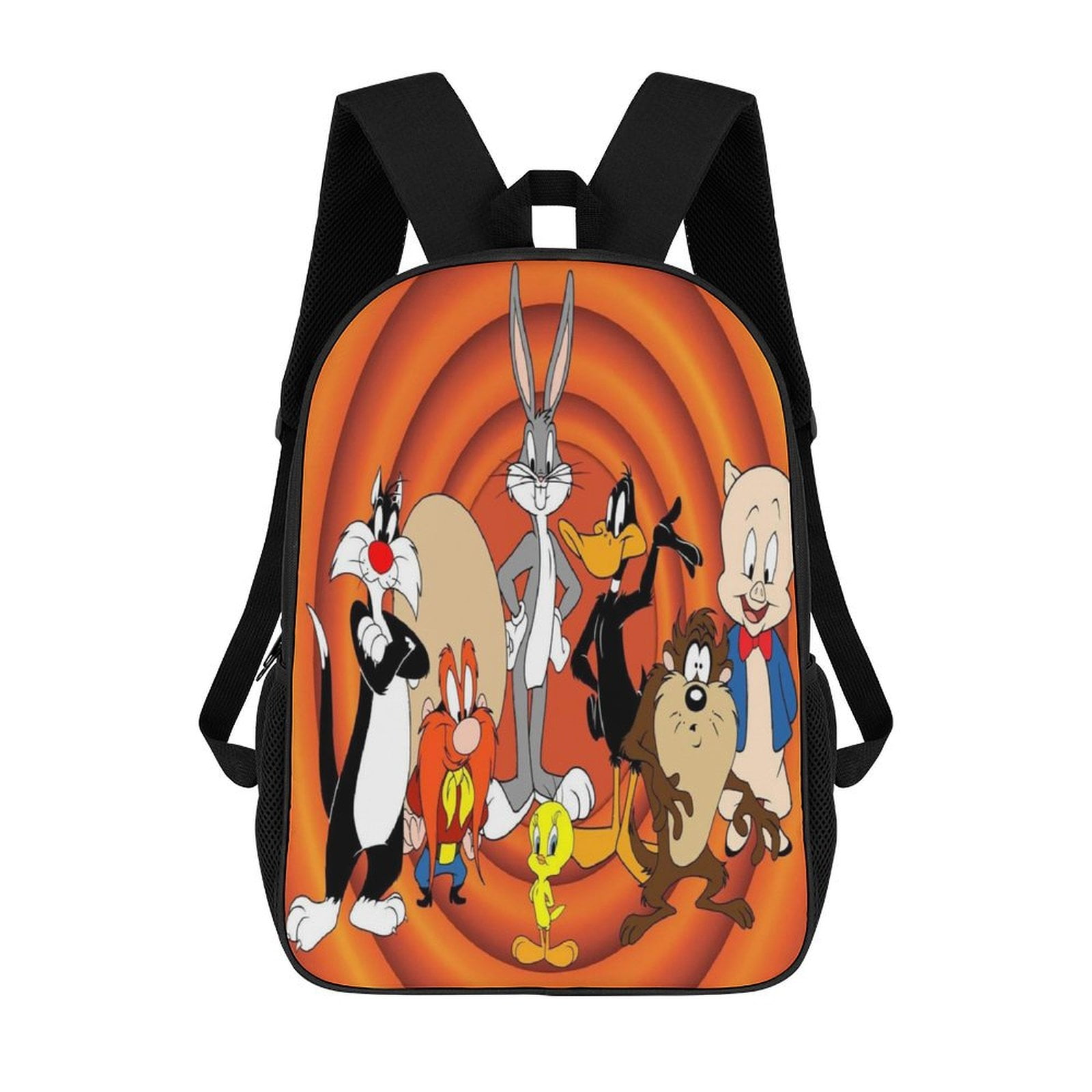Looney Tunes Cartoons Backpacks Lightweight Bookbags Casual Daypack For ...