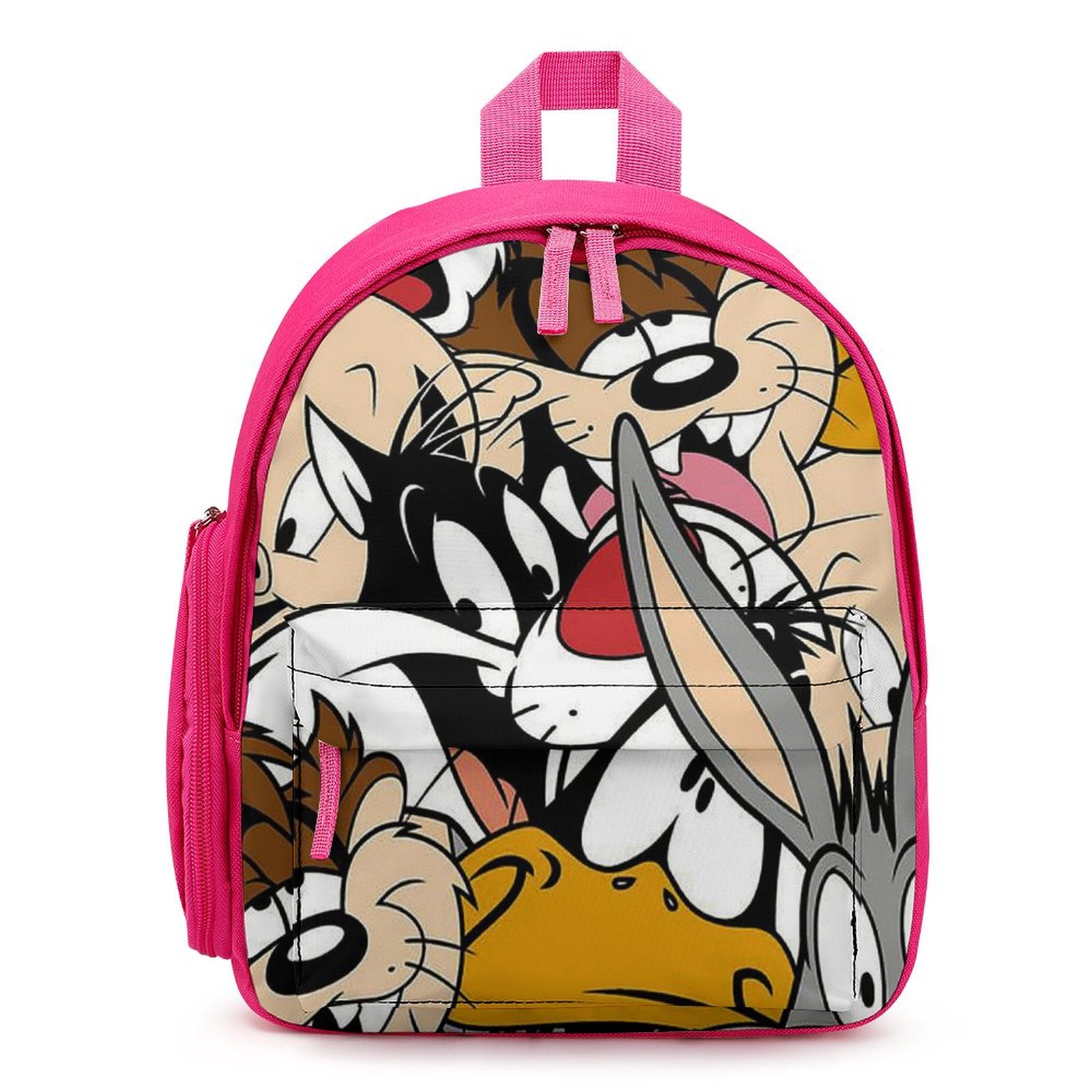 Vnurnrn Amore Cavallo Animale Rosa Cartoon Zaino Leggero Impermeabile