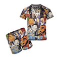 thumbnail image 1 of Looney Tunes Cartoons Boys 2-Piece Swimsuit Set, Short Sleeve Rash Guard & Swim Trunks, 1 of 7