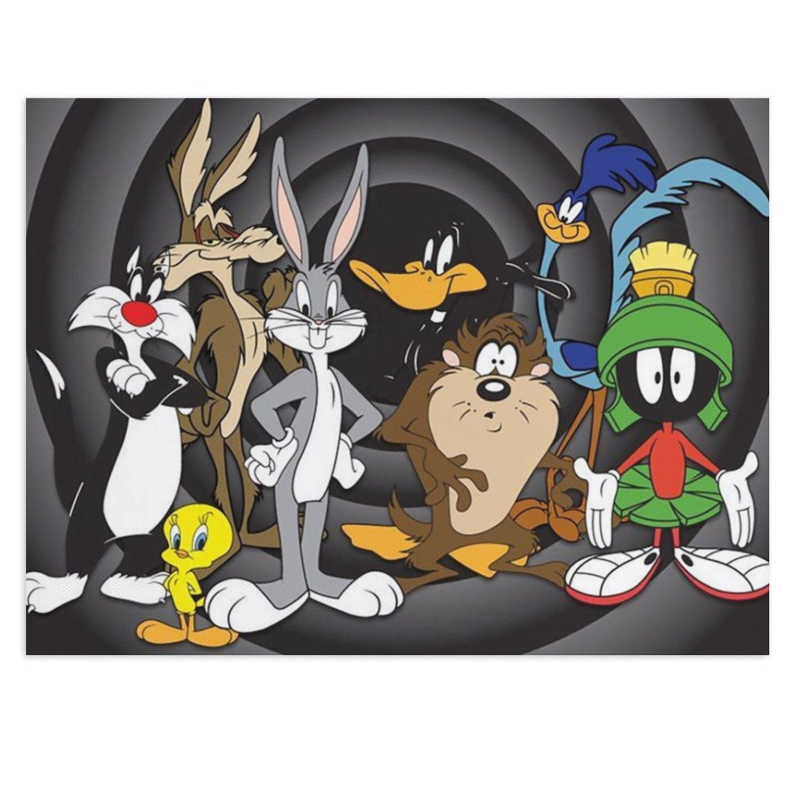 Looney Tunes Cartoons Canvas Wall Art Painting Artwork Picutures Wall ...