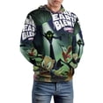 thumbnail image 1 of Looney Tunes Cartoons Hoodie 3D Print Pullover Hooded Long Sleeve Sweatshirts Tops Blouse with Pocket for Mens Womens, 1 of 7