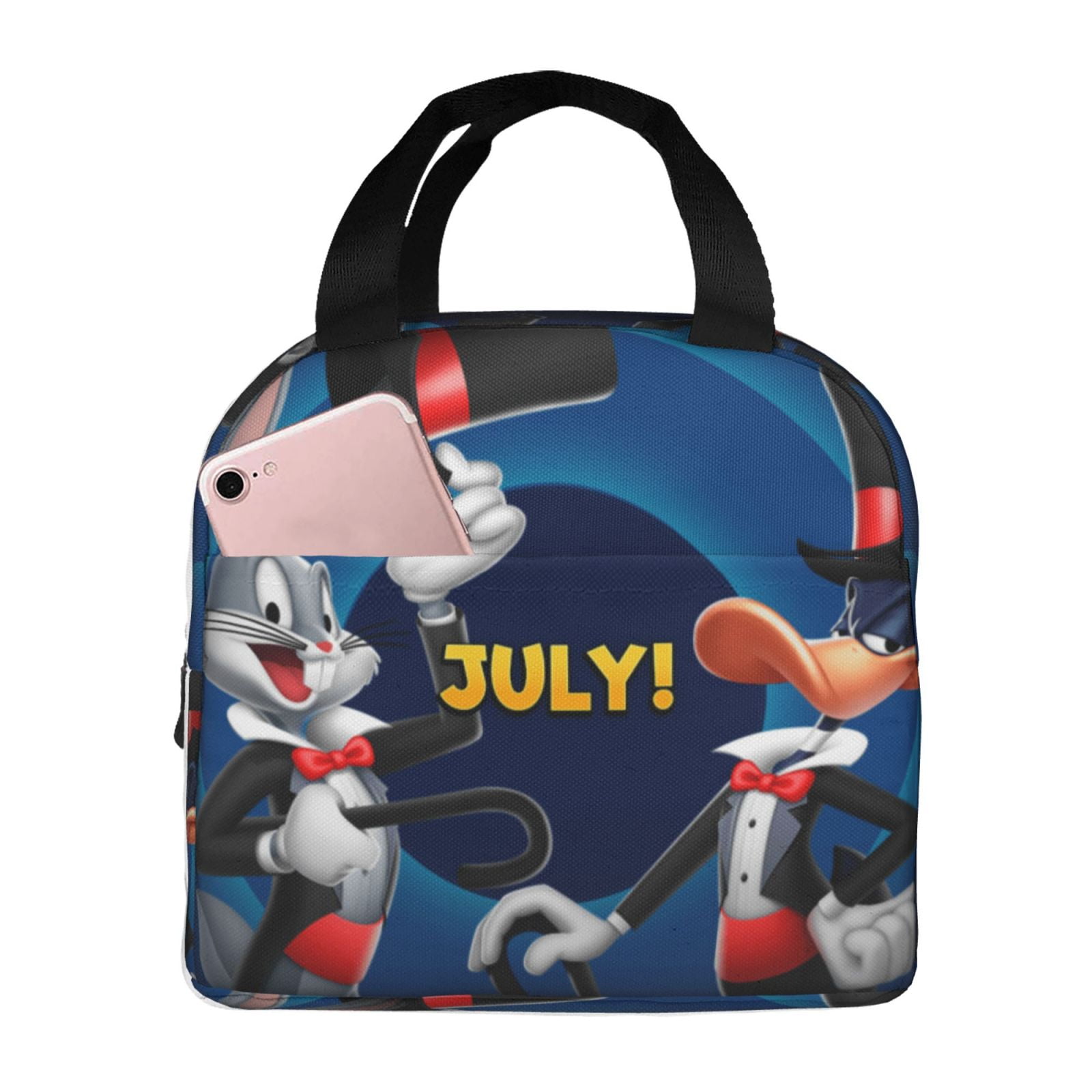 Looney Tunes Cartoons Lunch Bag, Insulated Lunch Box Large Capacity ...