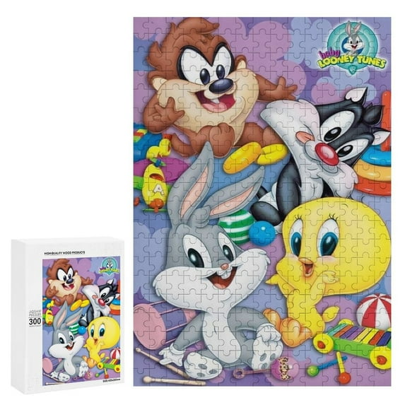 Looney Tunes Cartoons Puzzle - 300 PCS Jigsaw Puzzle
