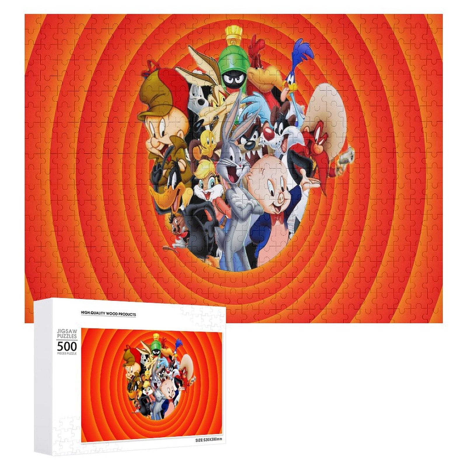 Looney Tunes Cartoons Puzzle 500 PCS Jigsaw Puzzle
