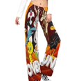 thumbnail image 1 of Looney Tunes Cartoons Women's Wide Leg Yoga Pant Comfy Loose Sweatpants High Waist Lounge Casual Athletic Pant Workout Joggers Pant, 1 of 8