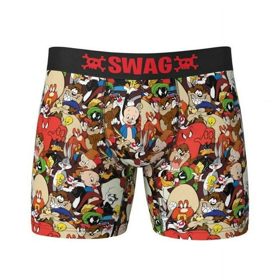 Looney Tunes Cast Swag Boxer Briefs-XLarge (40-42)