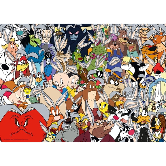Ravensburger Looney Tunes Challenge 1000 Piece Jigsaw Puzzle