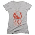 thumbnail image 1 of Looney Tunes Come At Me Junior Women's T-Shirt V-Neck Athletic Heather, 1 of 1