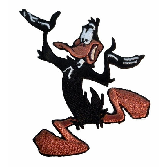Looney Tunes Daffy Duck Running Embroidered Patch
