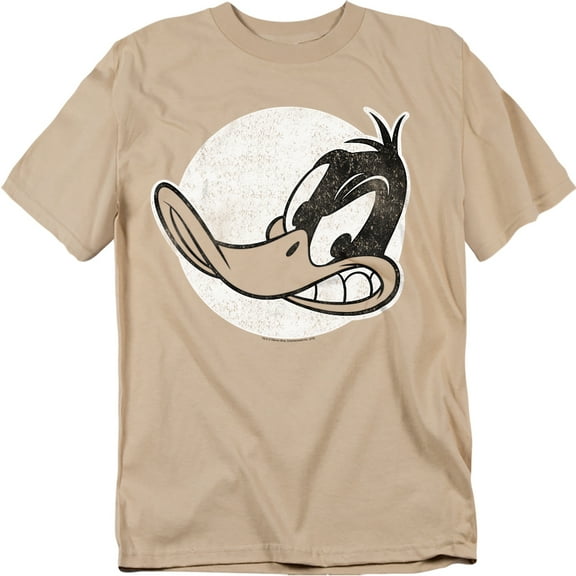 Looney Tunes T-Shirt Daffy Vintage Badge Unisex Graphic Tee For Men & Women
