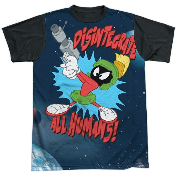 Looney Tunes Disintegrate Unisex Adult Halloween Costume Sublimated T Shirt