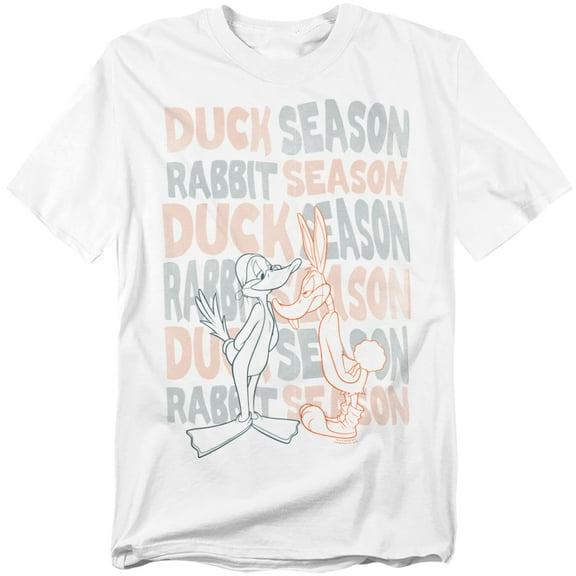 Looney Tunes Duck Season Rabbit Season Unisex Adult T Shirt For Men And Women