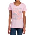 thumbnail image 1 of Looney Tunes Duck Season Rabbit Season Women's T Shirt, Pink, Large, 1 of 6