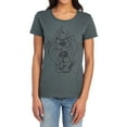 thumbnail image 1 of Looney Tunes Faded Taz Women's T Shirt, Charcoal, 2X-Large, 1 of 6