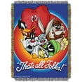 thumbnail image 1 of Looney Tunes Favorite Show Woven Tapestry Throw Blanket, 1 of 5