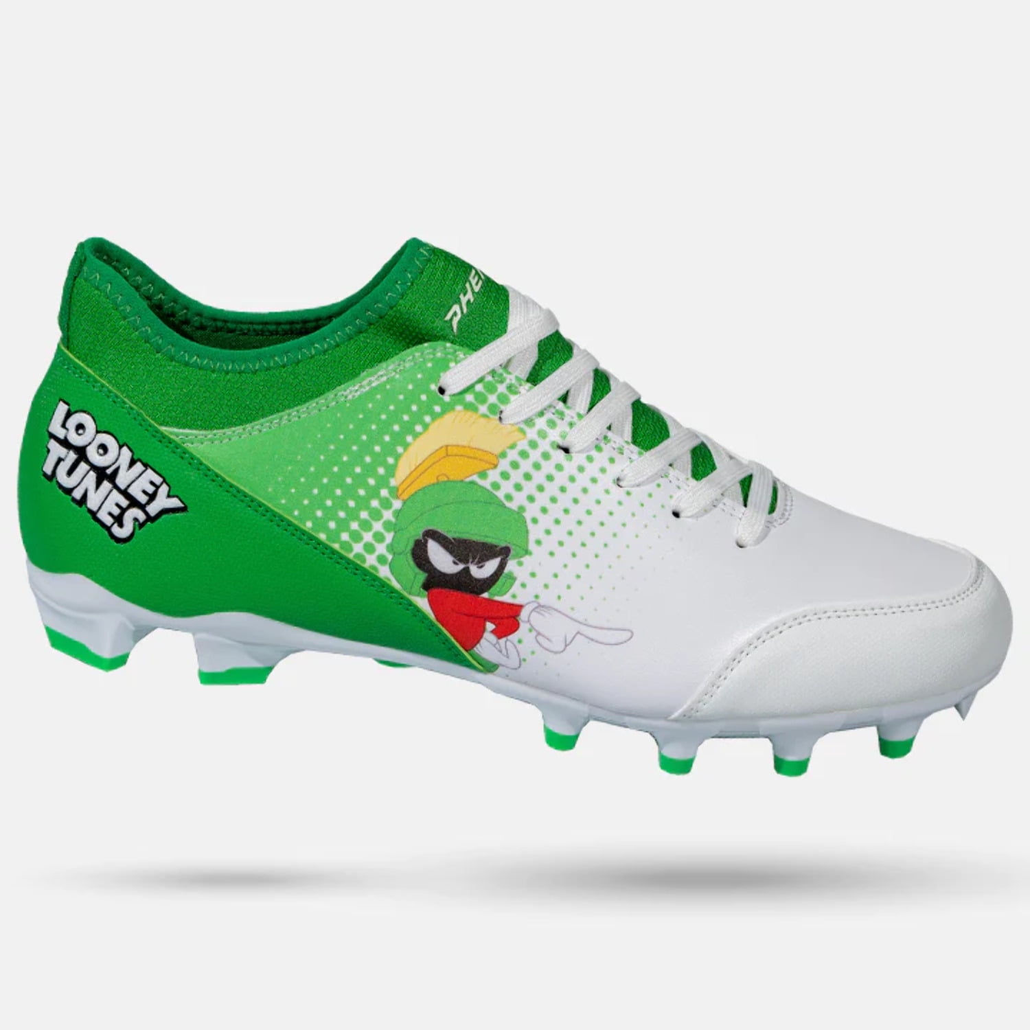 Looney Tunes Football Cleats Marvin the Martian Velocity 3.0 by Phenom Elite