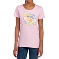 thumbnail image 1 of Looney Tunes Fweedom Women's T Shirt, Pink, Large, 1 of 6