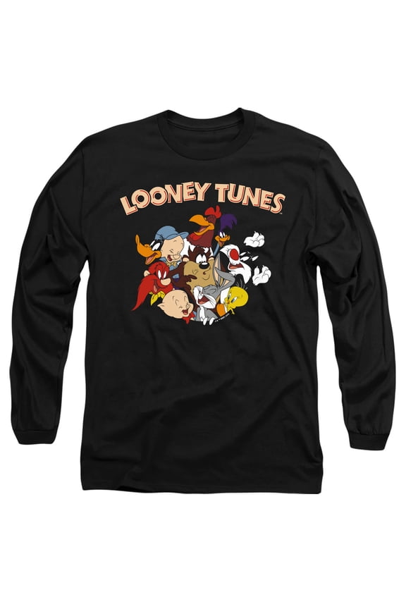 Gang 1 Unisex Adult Long-Sleeve T Shirt,Black, Small