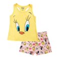 thumbnail image 1 of Looney Tunes Girls 2 Piece Pajama Set With Tank And Shorts - Tweety Bird, Tweety Bird, Size: 6/6x, 1 of 4