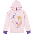 thumbnail image 1 of Looney Tunes Girls Lola Bunny Skimmer Hoodie - Little and Big Girls Sizes 4-16, 1 of 5