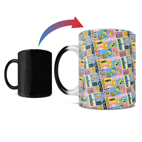 Looney Tunes (Good Vibes Tweety Bird) Morphing Mugs Heat-Sensitive Mug MMUG1465