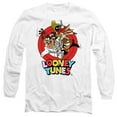 thumbnail image 1 of Looney Tunes Group Characters Unisex Adult Long-Sleeve T Shirt,White, 3X-Large, 1 of 2