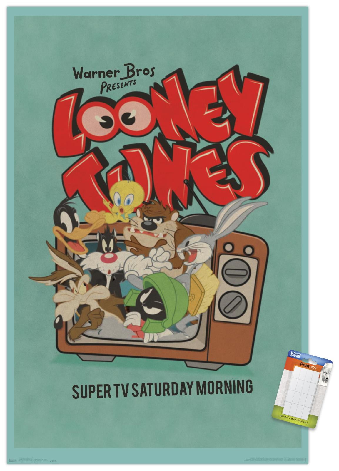 Looney Tunes - Group - Super TV Saturday Morning Wall Poster, 22.375" x 34"