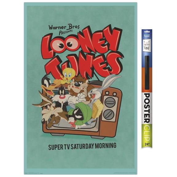 Looney Tunes - Group - Super TV Saturday Morning Wall Poster, 22.375" x 34"